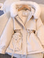 DELINA BEYAZ PARKA / ÖN SİPARİŞTE