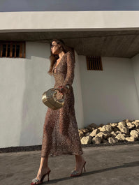 Gonza File Pullu Elbise