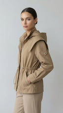 Nasya Camel Trenç Ceket
