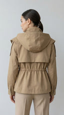 Nasya Camel Trenç Ceket