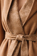 Asen Kaşmir  Kapüşonlu Kaşe Palto