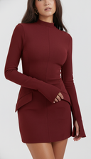 Lavin Bordo Elbise