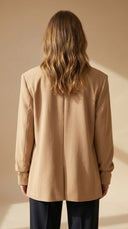 Lola Oversize Bej Blazer