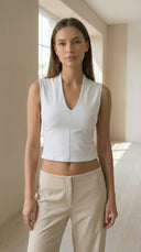 Argon Basic Beyaz Top
