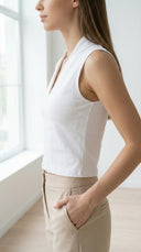 Argon Basic Beyaz Top